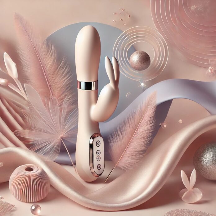dalle2024-10-1816.06.19-atastefulandelegantimageforanarticleaboutrabbitvibrators.thefocusisonaluxurioussleekdesignofarabbitvibratorshowninsoftpast